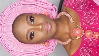 HOW TO TIE NIGERIAN BRIDAL GELE