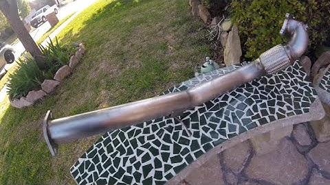 Mazdaspeed 3 ATP Downpipe & intake install part 2