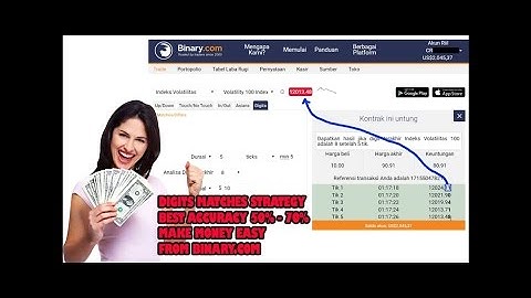 digits matches trading strategy, best accuracy trading binary com