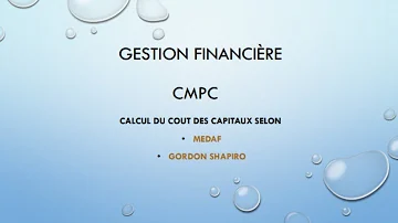 Comment calculer le coût des fonds propres ?