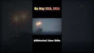 the 92nd anniversary of the RMS Olympic accidentally sinking the Nantucket Lightship #1934 #edit