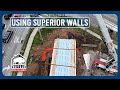 Using Superior Walls on a tight lot