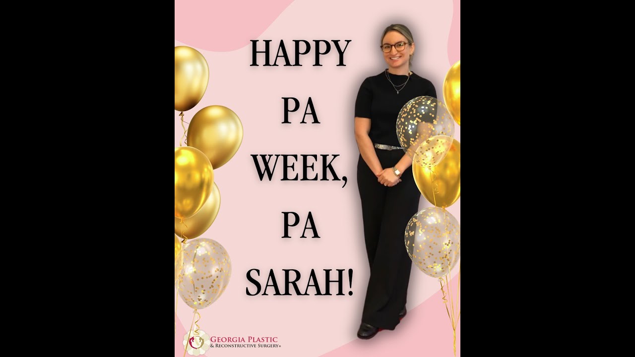 Happy PA Week, PA Sarah!