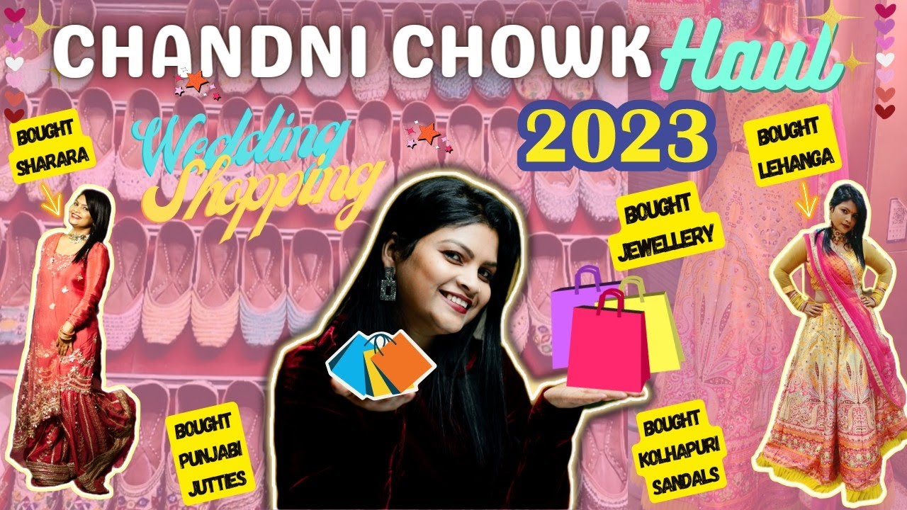 Chandni Chowk Haul 2023| Wedding Shopping Haul | Affordable Haul | Neha's Crazy World 