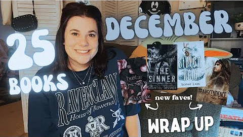The 25 books I read in December! | Monthly Wrap Up