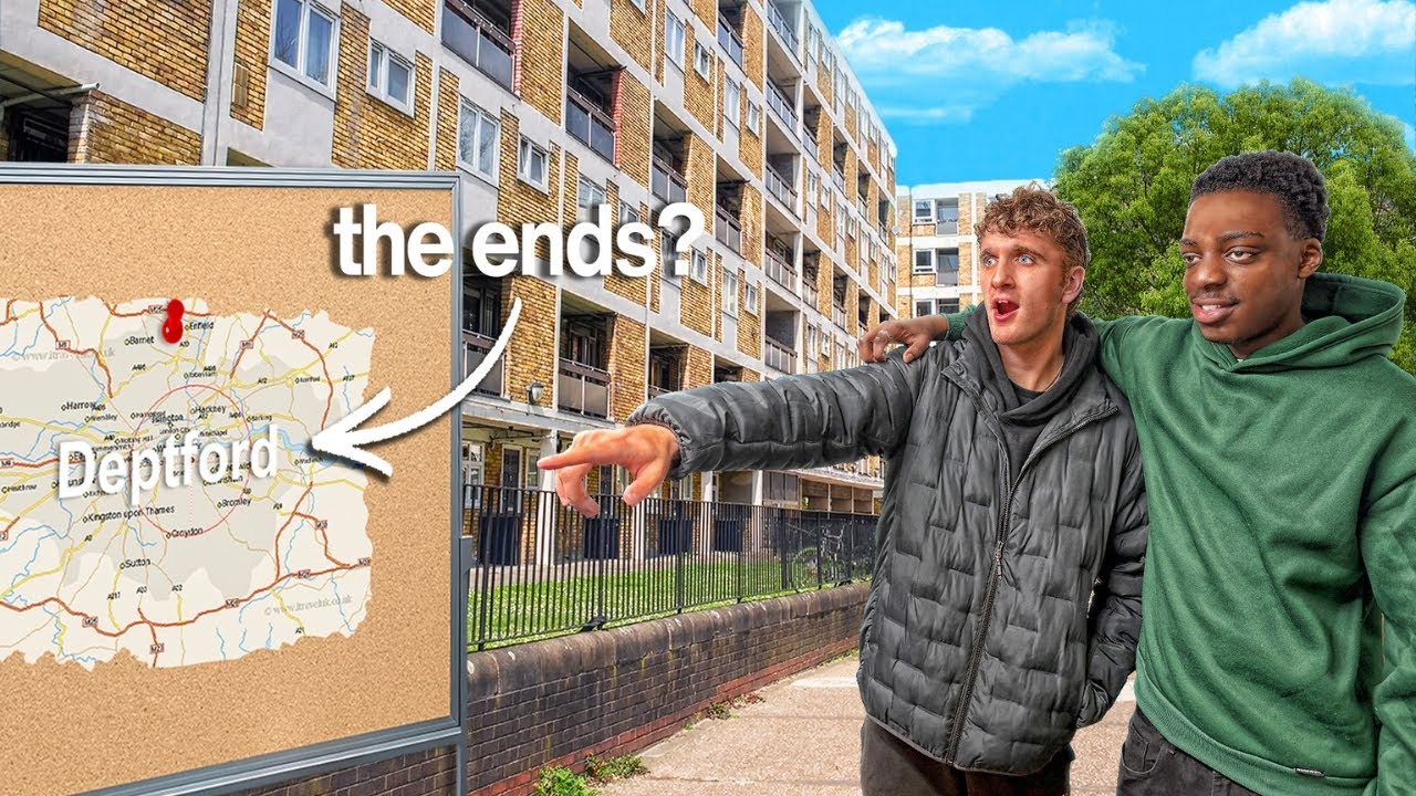 Я отвёз американца на окраину Лондона.