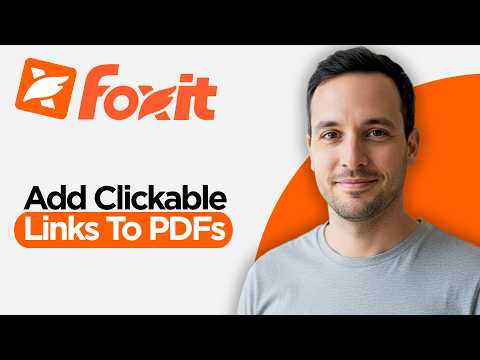 How to Add Clickable Links to PDFs in Foxit (2026 Full Guide)