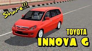 Mod Mobil Toyota Innova G Generasi 1 By NanoNanoID | BUSSID screenshot 5