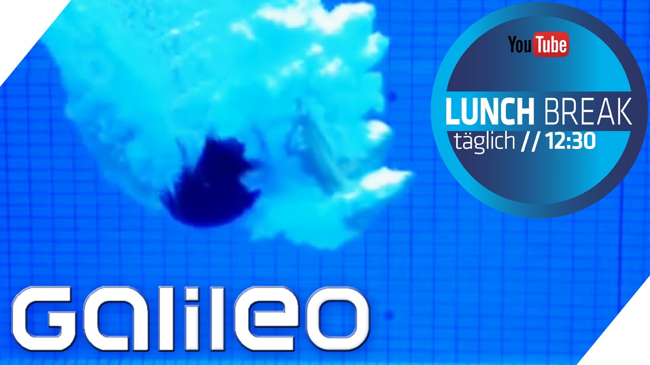 Tricks für die perfekte Arschbombe | Galileo Lunch Break