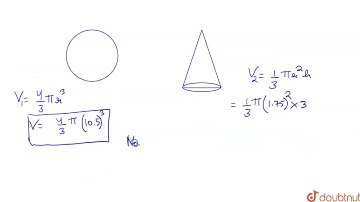 A solid metallic sphere of diameter 21 cm is melted and recast into a number of
