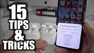 In this video i show you the best 15 tips and tricks that must review
for your apple airpods 2. get 2 - https://amzn.to/2gjikup all mod...