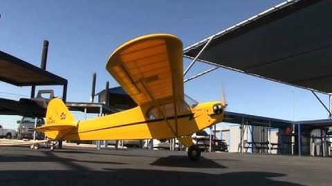 1/4 scale Piper J 3 Cub Maiden Flight