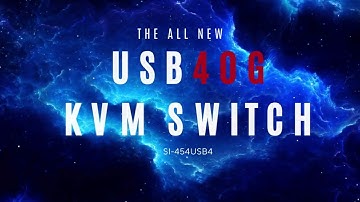 SSI Product Video- USB4- KVM-SI-454KVM