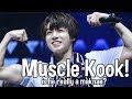 Muscle Kook, is he really a Maknae? #GOLDENMAKNAE