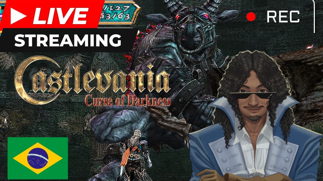 ZERANDO CASTLEVANIA: CURSE OF DARKNESS (BR)  + JOGANDO OUTROS JOGOS