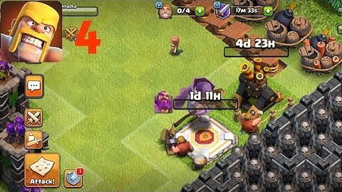 clash of clans -gameplay  walkthrough episode 4   ( ios, android)