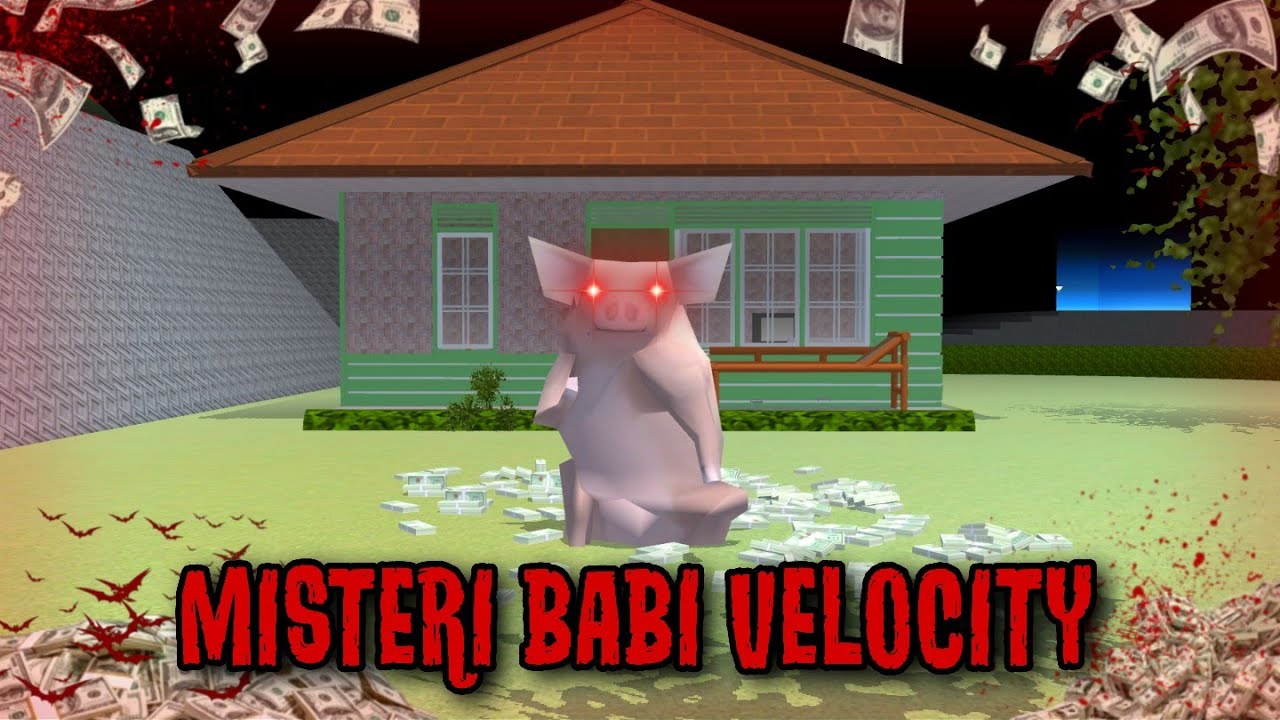 MISTERI BABI VELOCITY || HORROR MOVIE SAKURA SCHOOL SIMULATOR