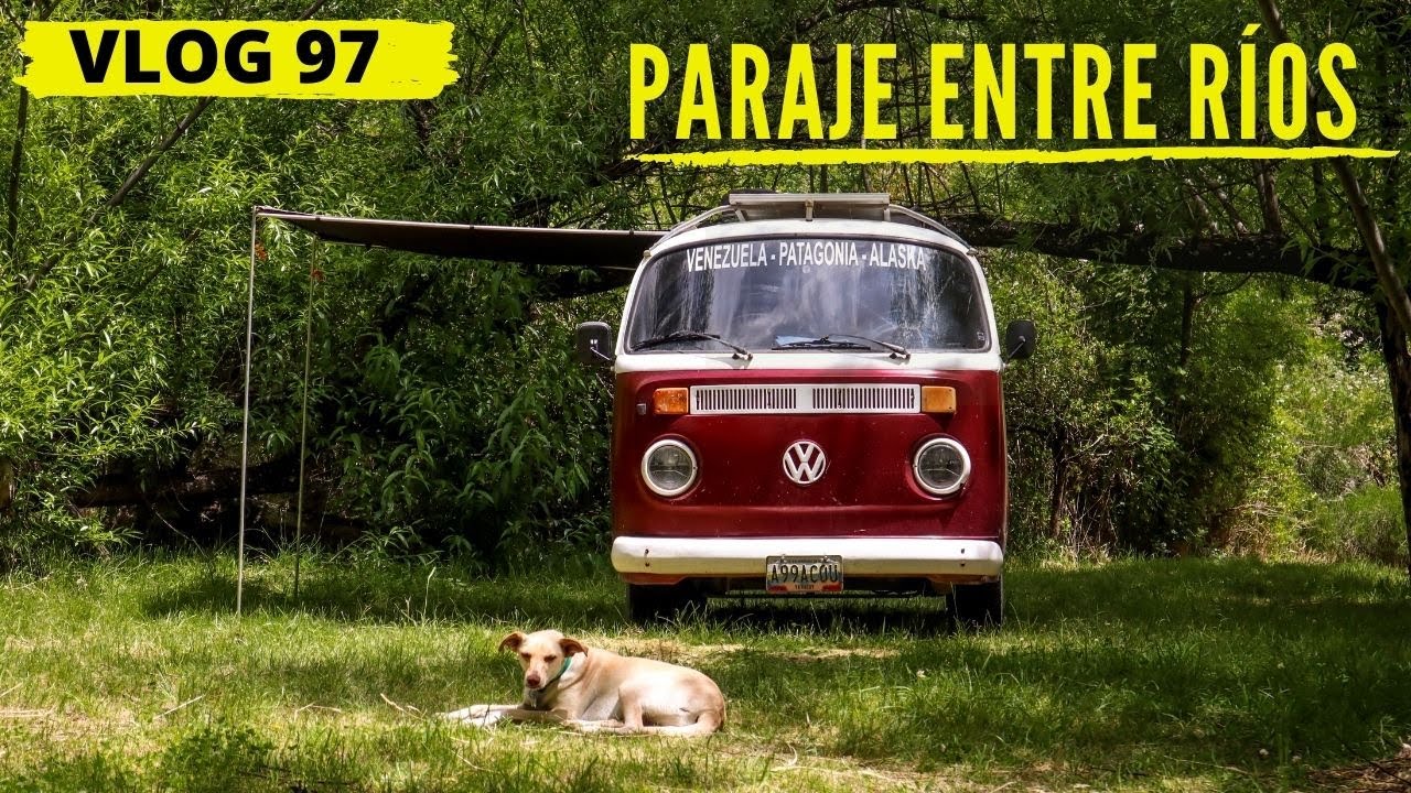 Un dia de ACAMPADA EN KOMBI | VIAJE al PARAJE ENTRE RÍOS de la COMARCA ANDINA [VLOG97]
