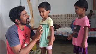 Dad health checking#Aarushi&Aaruhi