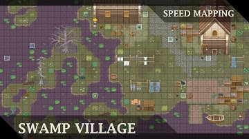 RPG Maker - Speed Mapping Swamp village