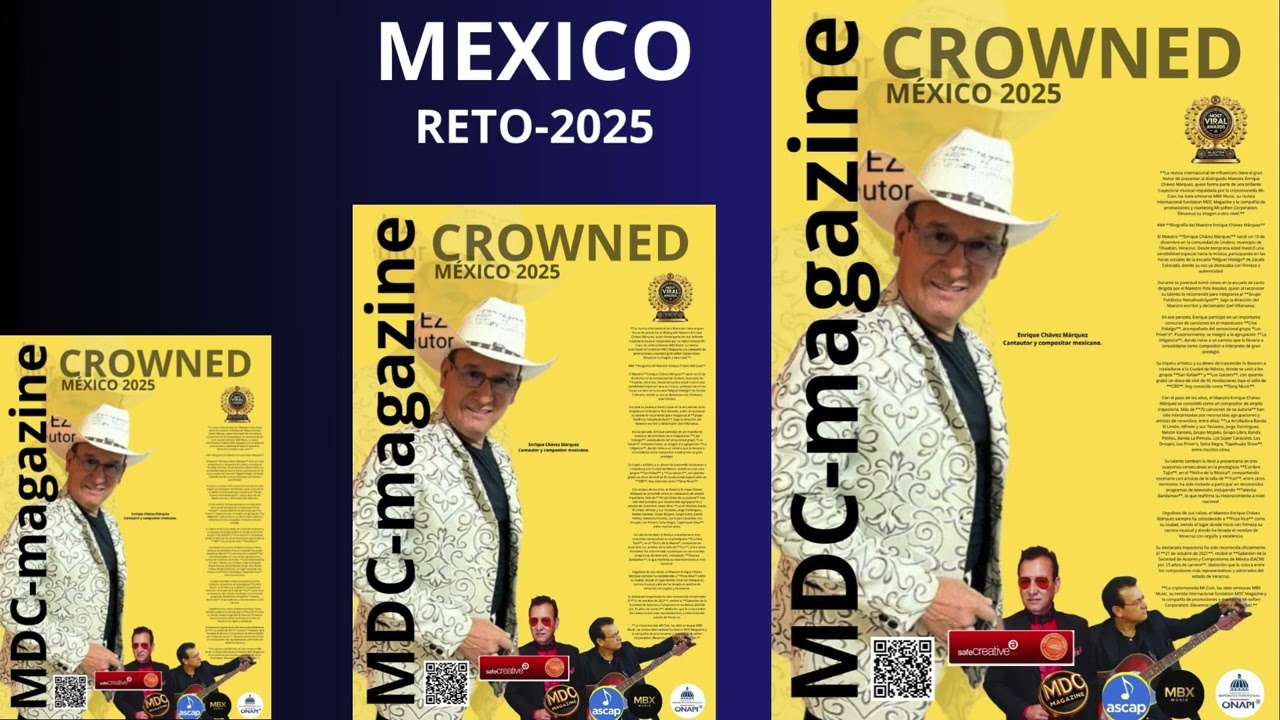 UN GRAN TALENTO MEXICO EN MDC MAGAZINE