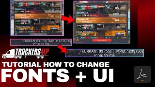 How to change Font on TruckersMP   Change TruckersMP User Interface [TUTORIAL] [WORKING 2024/2025]