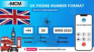 UK Phone Number Format | My Country Mobile