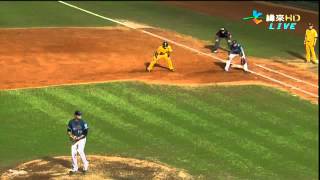 20130430 CPBL 彭政閔盜壘成功 4局下