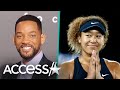 Will Smith Supports Naomi Osaka With Handwritten Note