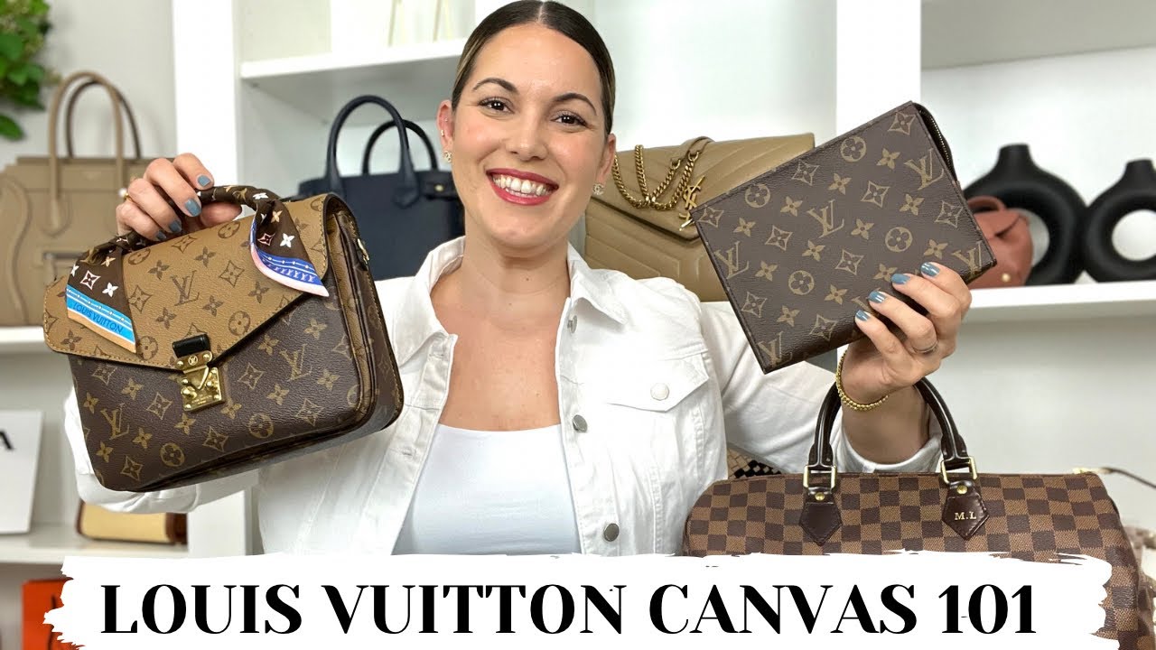 WHAT YOU MUST KNOW ABOUT LOUIS VUITTON CANVAS 👜 fun facts; ways to care  for canvas & more! 