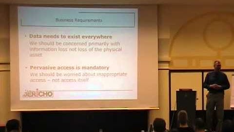 DeepSec 2007: The Business Case for removing your perimeter