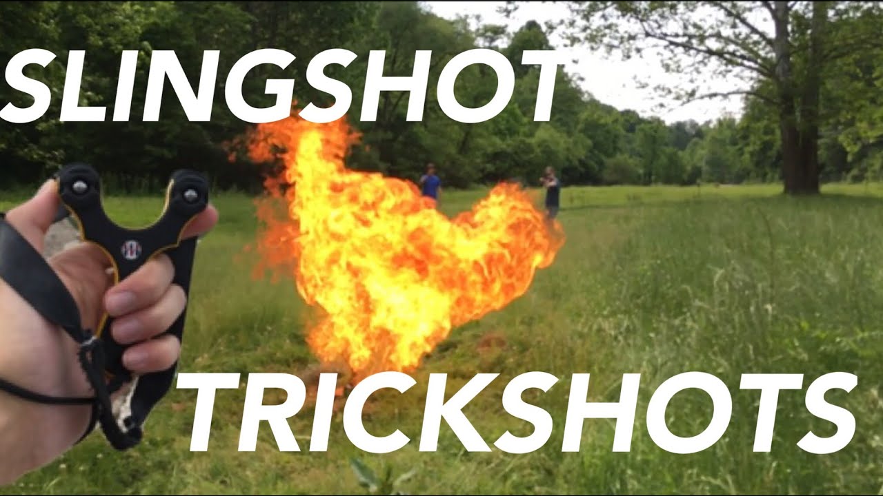 Slingshot Trick Shots! (With the Axiom Ocularis Champ) YouTube