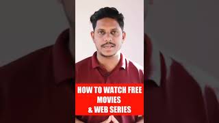 HOW TO WATCH MOVIES AND WEBSERIES IN FREE|#HACK|STATUS GALI|#shorts