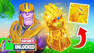 Unlocking *THANOS* in FORTNITE (Early & Free)
