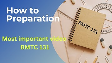 IGNOU BMTC-131 Preparation Strategy | Complete Guide
