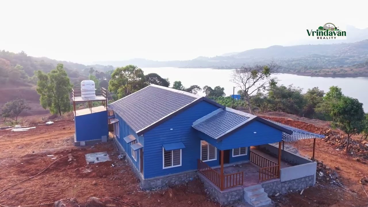 FarmHouse Plots Near Pune..... VrindavanReality | Organic Farming,Water View & Water Touch FarmHouse