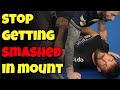If youre a white belt getting smashed in mount watch this