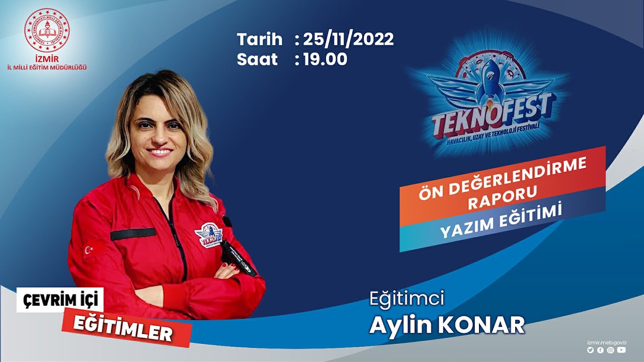 TEKNOFEST Ön Değerlendirme Raporu Yazım Eğitimi Toplantısı