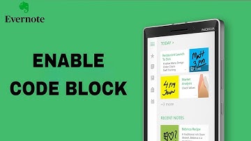 How To Enable Code Block On Evernote App