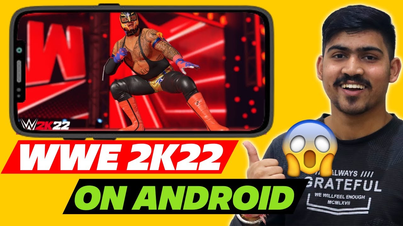 WWE 2K22 Mobile link in bio #fyp #wwe #wwe2k22gameplay