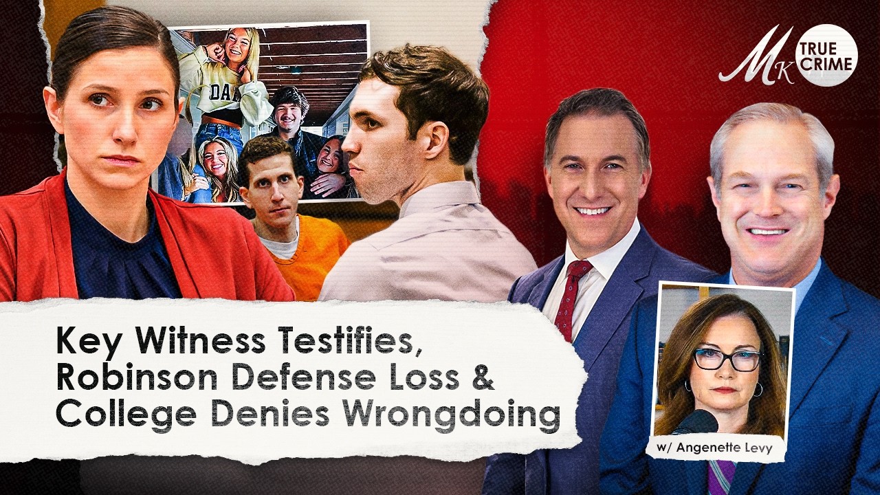 Defense v Witness in Kouri Richins Trial, Robinson Defense Loss, Kohberger College Denies Wrongdoing