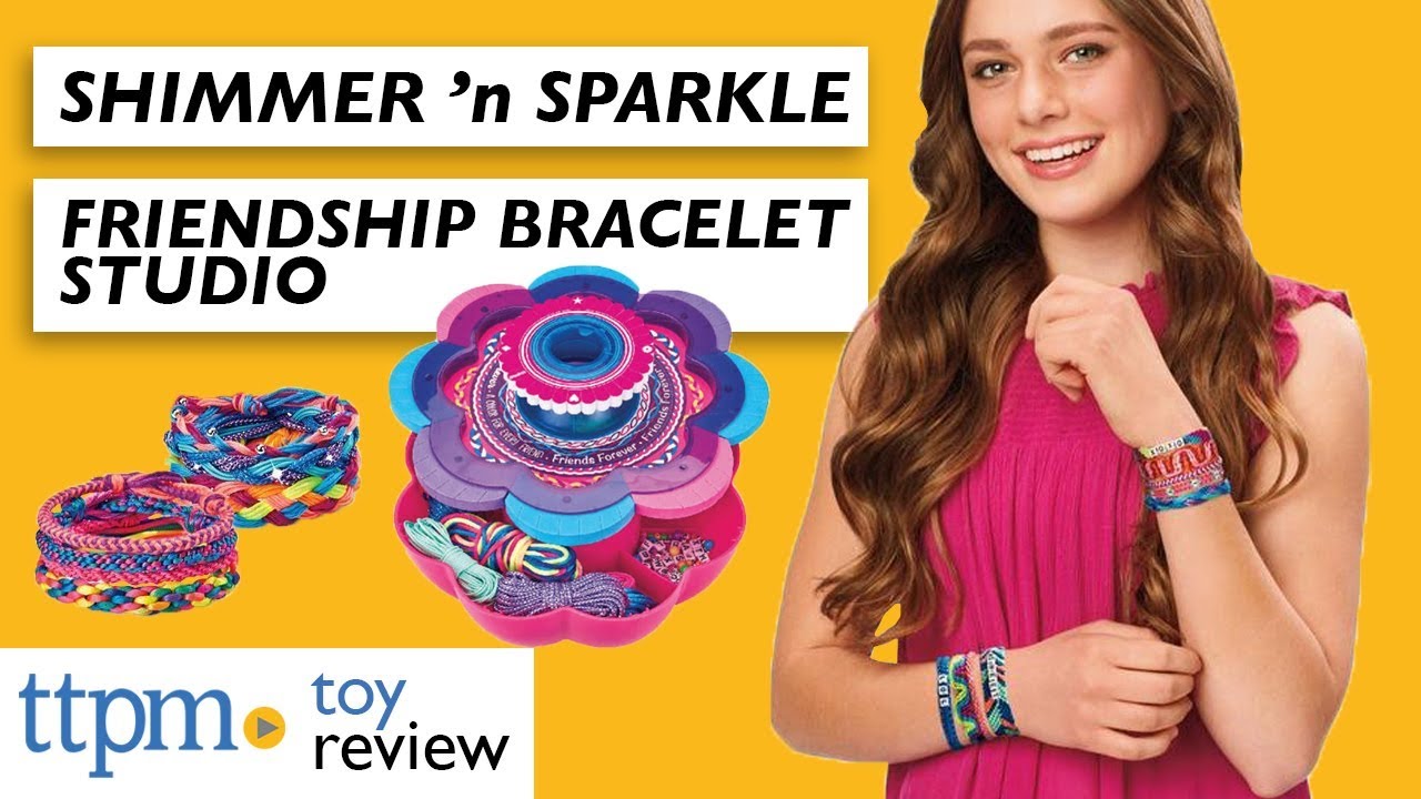 Cra-Z-Art Shimmer & Sparkle Ultimate Friendship Bracelet Maker Small