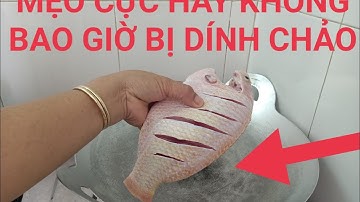Cách Chiên Cá không Dính Chảo Không Văng Dầu/Mẹo Hay Có Nhiều Người Chưa Biết # Thúy Long An Vlog