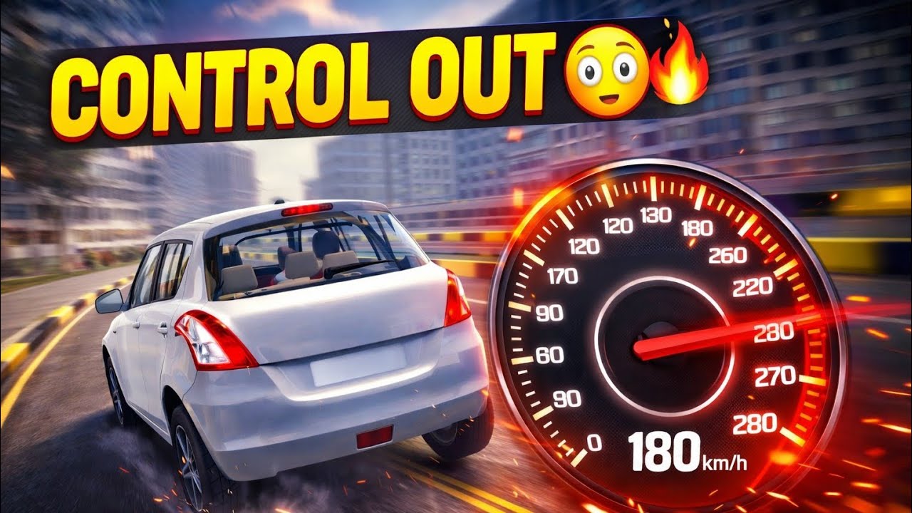 CONTROL OUT 😱🔥 | Extreme Car Driving Game