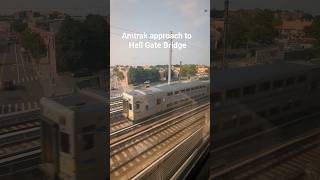 Amtrak Leaves Harold Interlocking for Hell Gate