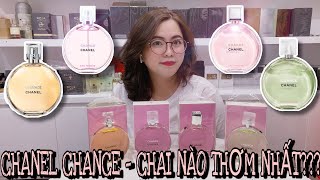 Quý Cô Chanel Chance - Unbox & So Sánh Các Phiên Bản Chanel Chance Hồng, Chance Vàng, Chance Xanh