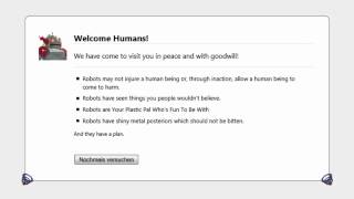 Easter Egg #3 Firefox Robot