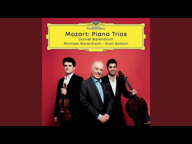 Mozart - Trio avec piano K. 564: 1er mvt : D. & M.Barenboim / K.Soltani