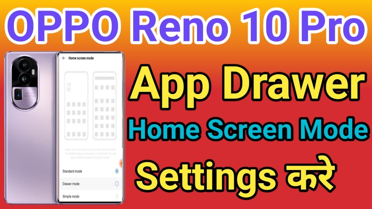 OPPO Reno 10 Pro Plus 5G home Screen Setting How To Change Home Screen