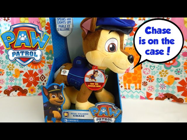 paw patrol real talking chase